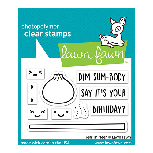 Lawn Fawn Year Thirteen Stamp