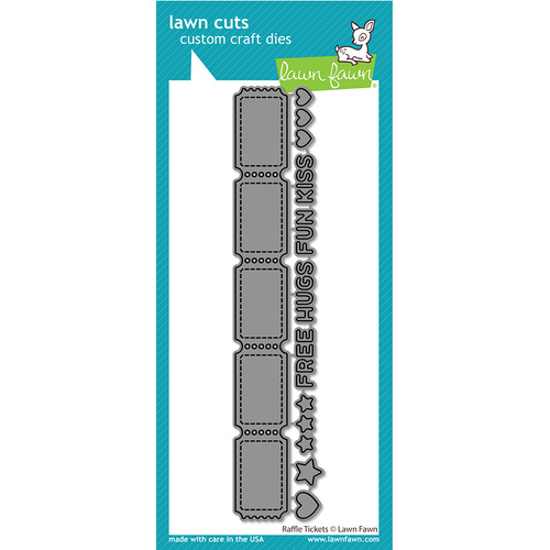 Lawn Fawn Raffle Tickets Die