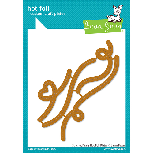 Lawn Fawn Stitched Trails Hot Foil Plate