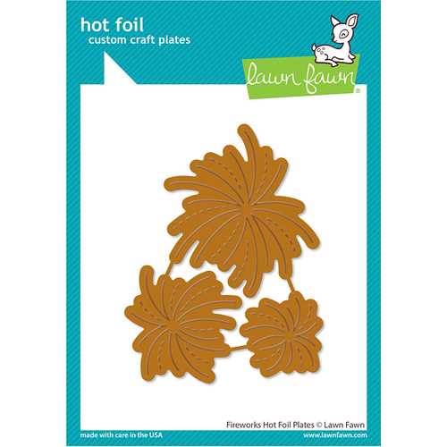 Lawn Fawn Fireworks Hot Foil Plate