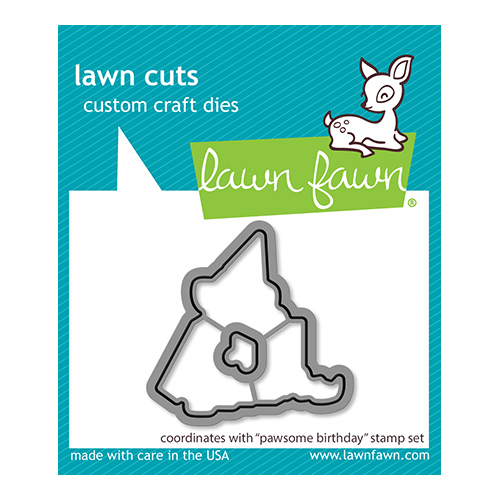 Lawn Fawn Pawsome Birthday Die