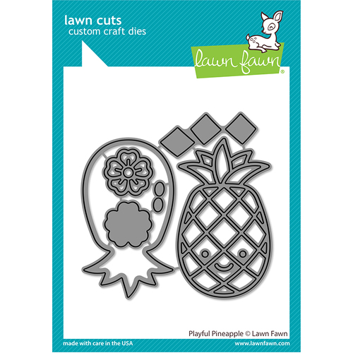 Lawn Fawn Playful Pineapple Die