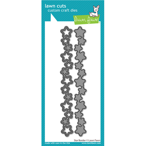 Lawn Fawn Star Border Die