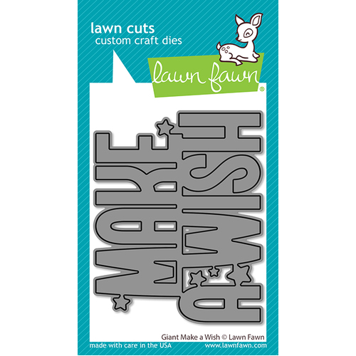 Lawn Fawn Giant Make a Wish Die
