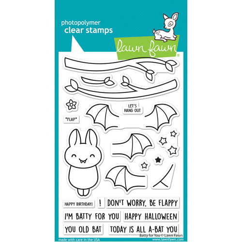 Lawn Fawn Batty for You Stamp