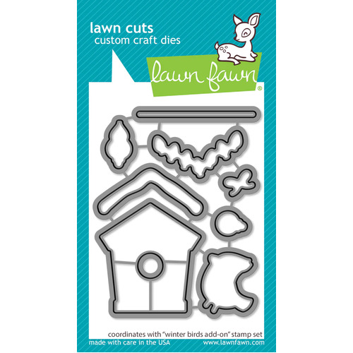 Lawn Fawn Winter Birds Add-on Die