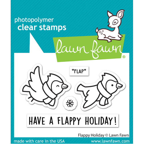 Lawn Fawn Flappy Holiday Stamp