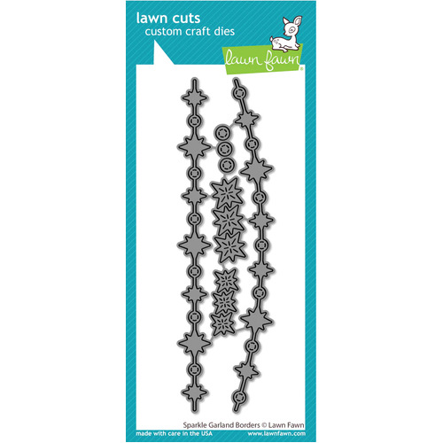 Lawn Fawn Sparkle Garland Borders Die