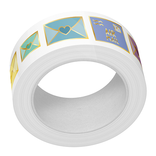 Lawn Fawn Happy Mail Foiled Washi Tape