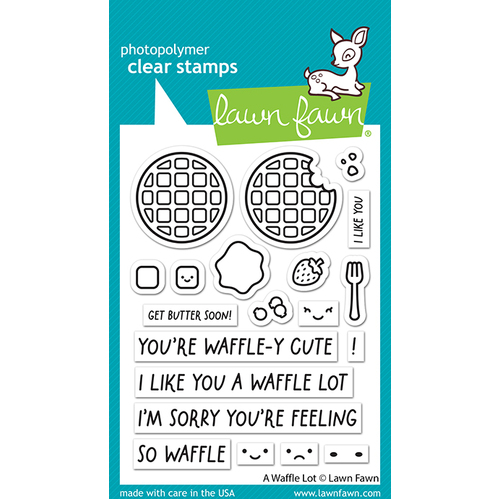Lawn Fawn A Waffle Lot Stamp