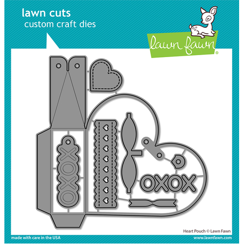 Lawn Fawn Heart Pouch Die