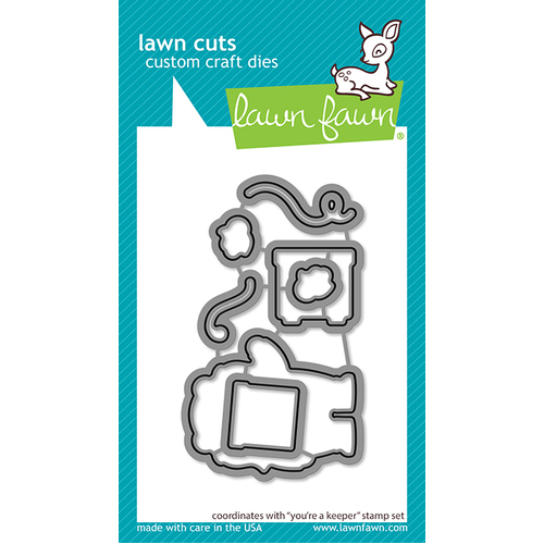 Lawn Fawn You're A Keeper Lawn Cuts Die