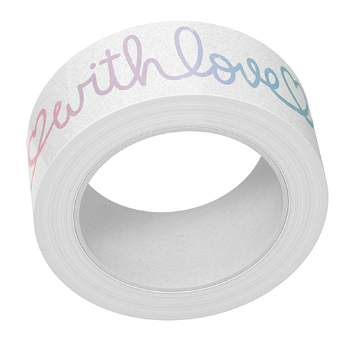 Lawn Fawn Scripty Saying Shimmer Washi Tape