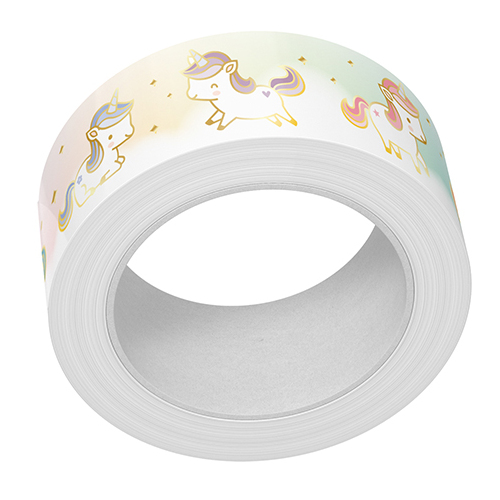 Lawn Fawn Unicorn Party Foiled Washi Tape