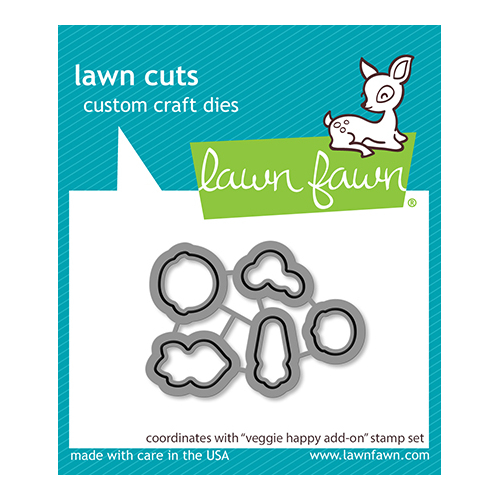 Lawn Fawn Veggie Happy Add-on Lawn Cuts Die