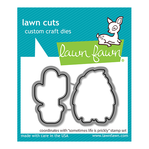 Lawn Fawn Sometimes Life is Prickly Lawn Cuts Die