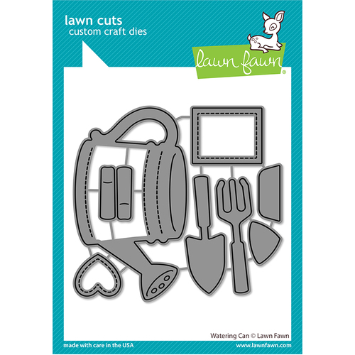 Lawn Fawn Watering Can Die