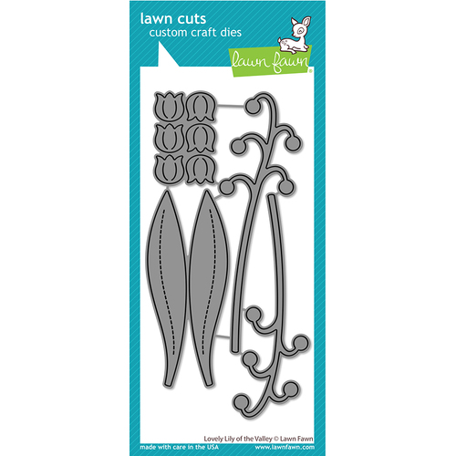 Lawn Fawn Lovely Lily Of The Valley Die