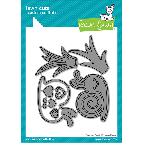 Lawn Fawn Garden Snail Die