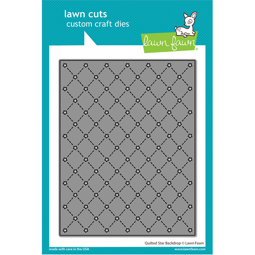 Lawn Fawn Quilted Star Backdrop Die