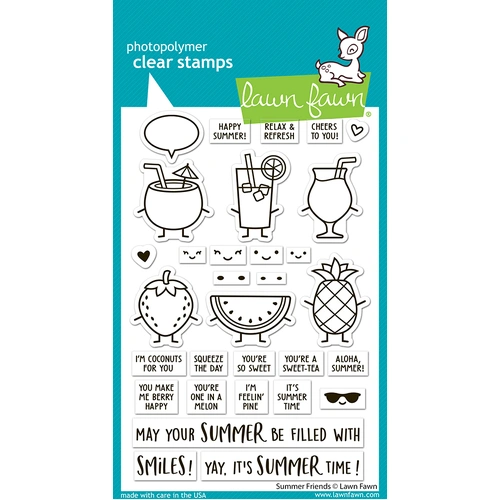 Lawn Fawn Summer Friends Stamp