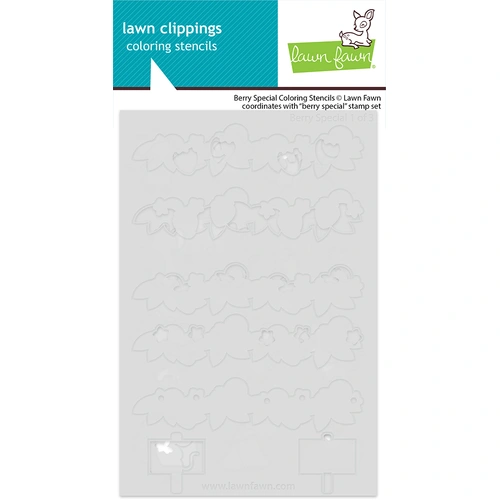 Lawn Fawn Berry Special Coloring Stencils