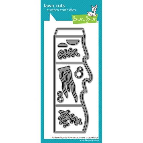 Lawn Fawn Platform Pop-Up Wave Wrap Around Die