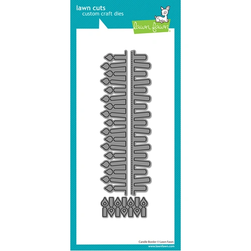 Lawn Fawn Candle Border Die