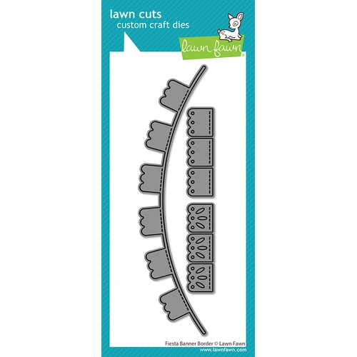 Lawn Fawn Fiesta Banner Border Die