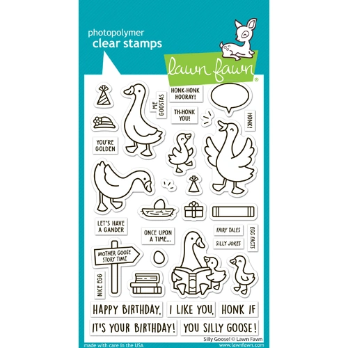 Lawn Fawn Silly Goose! Stamp