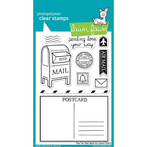 Lawn Fawn You've Got Mail Stamp