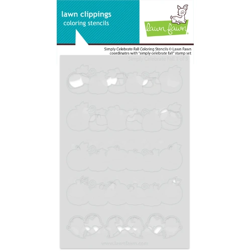 Lawn Fawn Simply Celebrate Fall Colouring Stencils