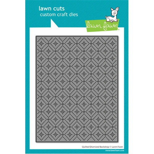 Lawn Fawn Quilted Diamond Backdrop Die