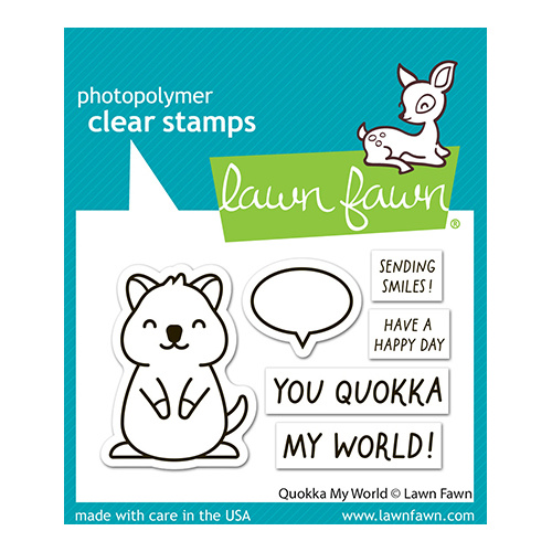 Lawn Fawn Quokka My World Stamp
