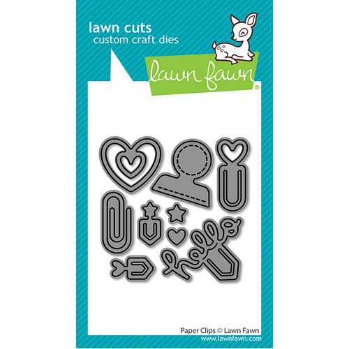 Lawn Fawn Paper Clips Die