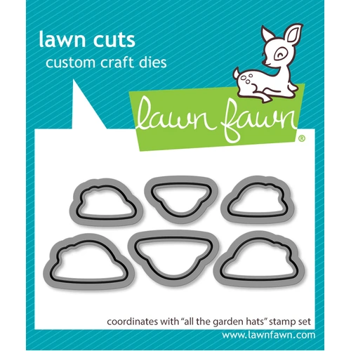 Lawn Fawn All The Garden Hats Lawn Cuts Die