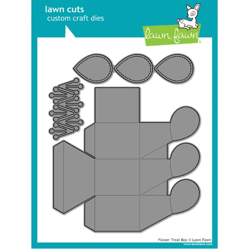 Lawn Fawn Flower Treat Box Die