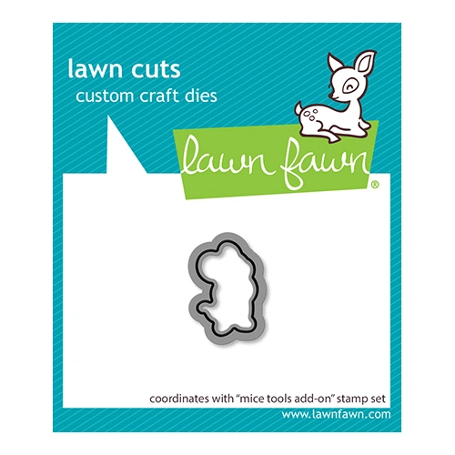 Lawn Fawn Mice Tools Add-On Lawn Cuts Die
