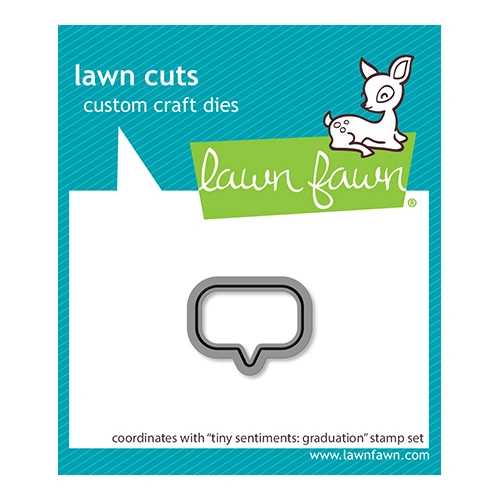 Lawn Fawn Tiny Sentiments: Graduation Lawn Cuts Die