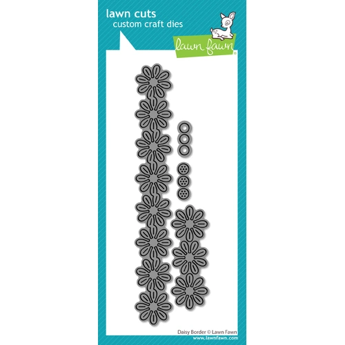 Lawn Fawn Daisy Border Die