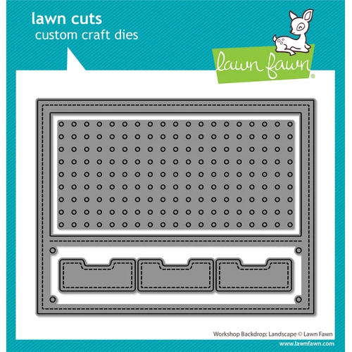 Lawn Fawn Workshop Backdrop: Landscape Die