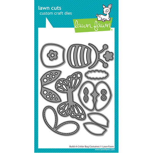 Lawn Fawn Build-A-Critter Bug Costumes Die