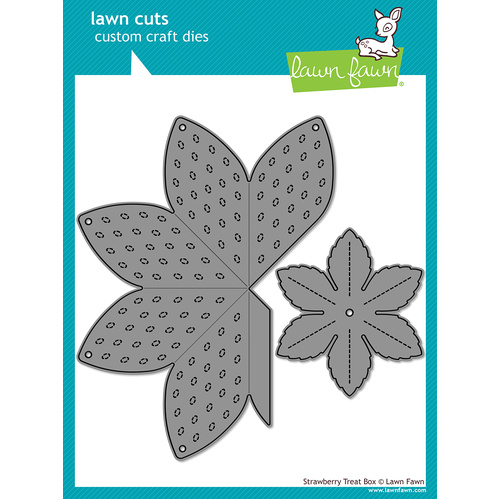 Lawn Fawn Strawberry Treat Box Die