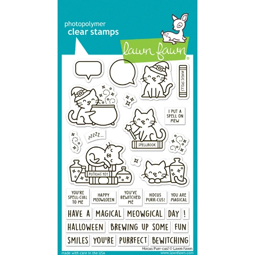 Lawn Fawn Hocus Purr-Cus! Stamp