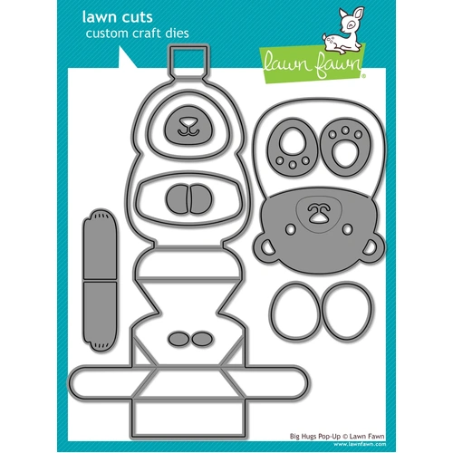 Lawn Fawn Big Hugs Pop-Up Die