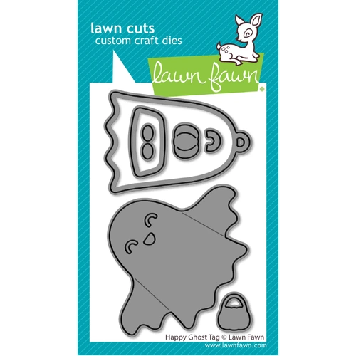 Lawn Fawn Happy Ghost Tag Die