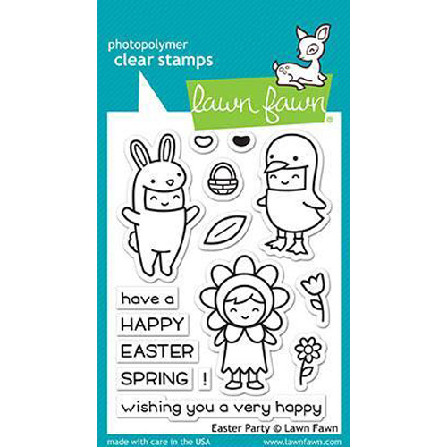 Lawn Fawn Clear Stamp Easter Party 