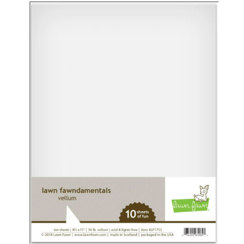 Lawn Fawn Vellum - Plain