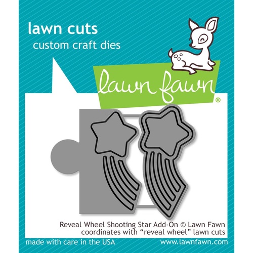 Lawn Fawn Lawn Cuts Die Reveal Wheel Shooting Star Add On