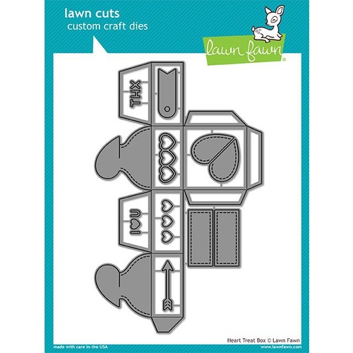 Lawn Fawn Lawn Cuts Die Heart Treat Box